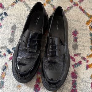 Vagabond Kenova Crinkled Patent Leather loafer